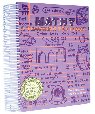 Teaching Textbooks Math 7