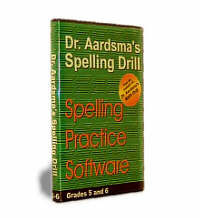 Dr Aardsma's Spelling Drill