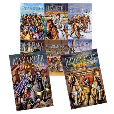 Stories From History - Set of 8 Graphic Novels