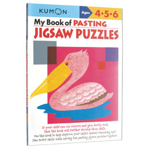 Kumon My Book of Pasting: Jigsaw Puzzles