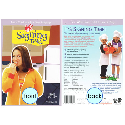 Signing Time! Volume 12 Time to Eat Signing Time! Volume 12 Time to Eat
