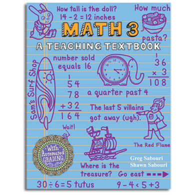 Teaching Textbook Math 3