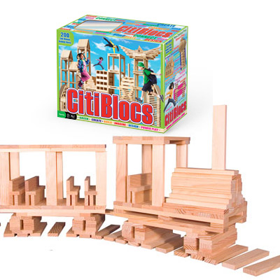 CitiBlocs 200-Piece Wooden Building Set CitiBlocs 200-Piece Wooden Building Set