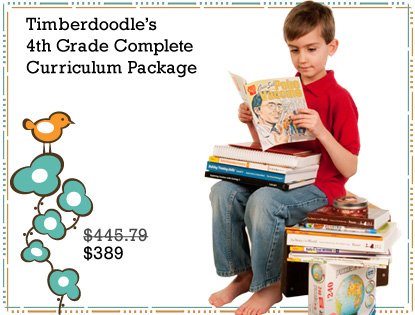 4th grade Timberdoodle Complete Core a complete homeschool curriculum package