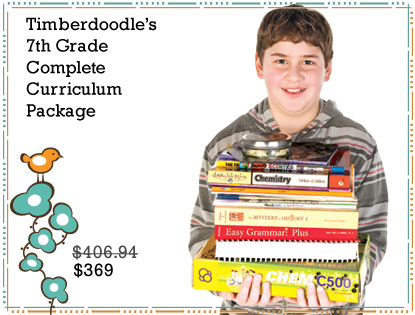 7th grade Timberdoodle Complete Core a complete homeschool curriculum package