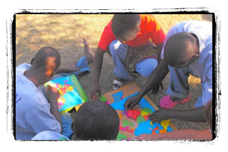 Using GEOPuzzles for the orphans in Africa