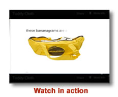 Jumbo Bananagrams Video
