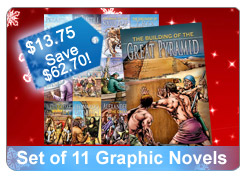 11 Historical Graphic Novels for $13.75. 