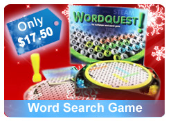 WordQuest word search game at our lowest price ever.