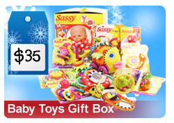Baby Toys Gift Set has 14 high quality baby toys