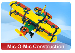 Amazing 3-D construction sets from Mic o Mic