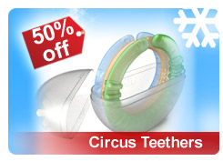 Circus Teethers are high quality gifts for babies