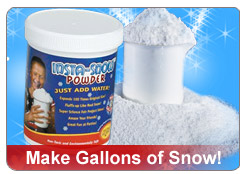 Make gallons of snow! Only $5.95