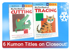 Special discount on select Kumon Workbooks